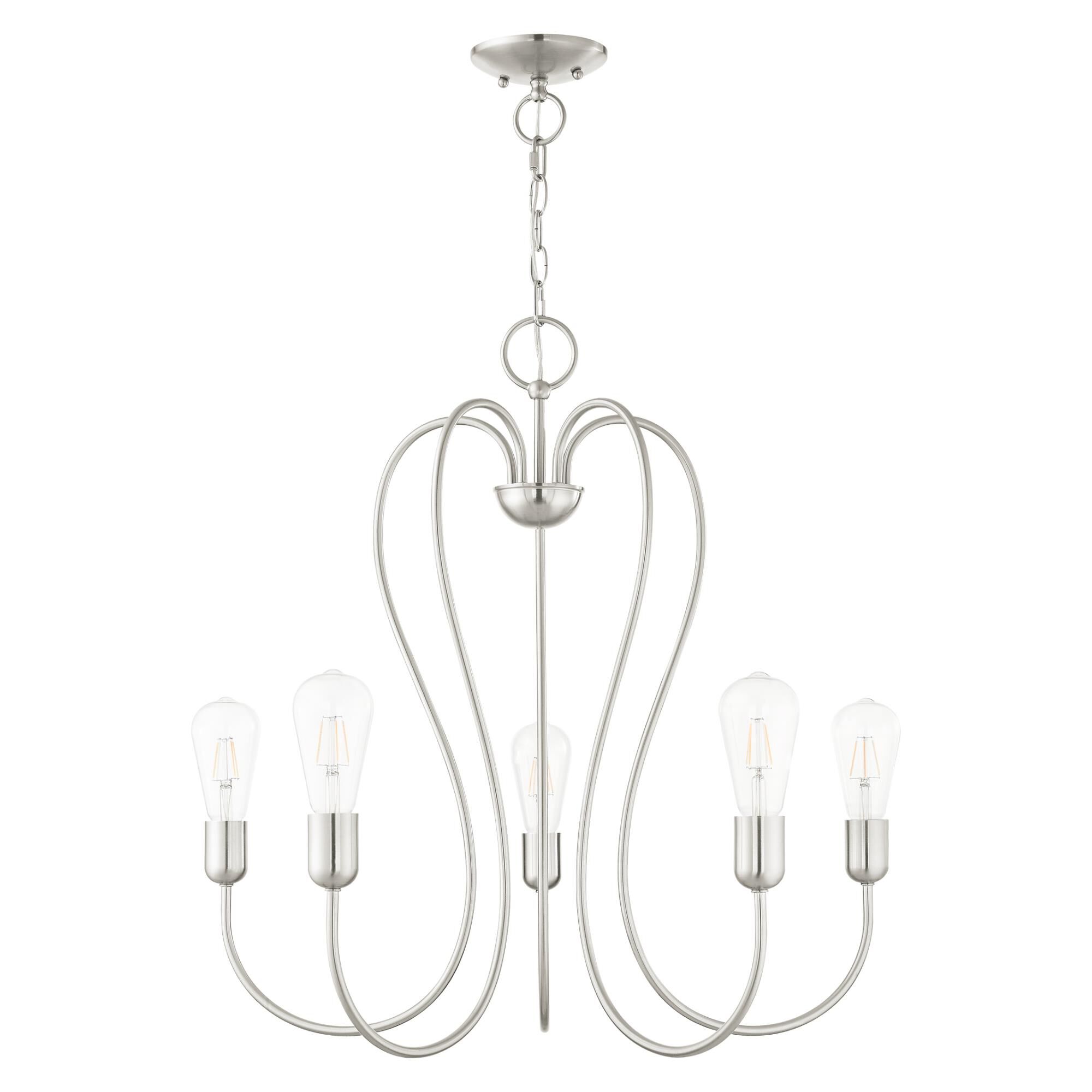 Lucerne 5 Light Chandelier by Livex Lighting
