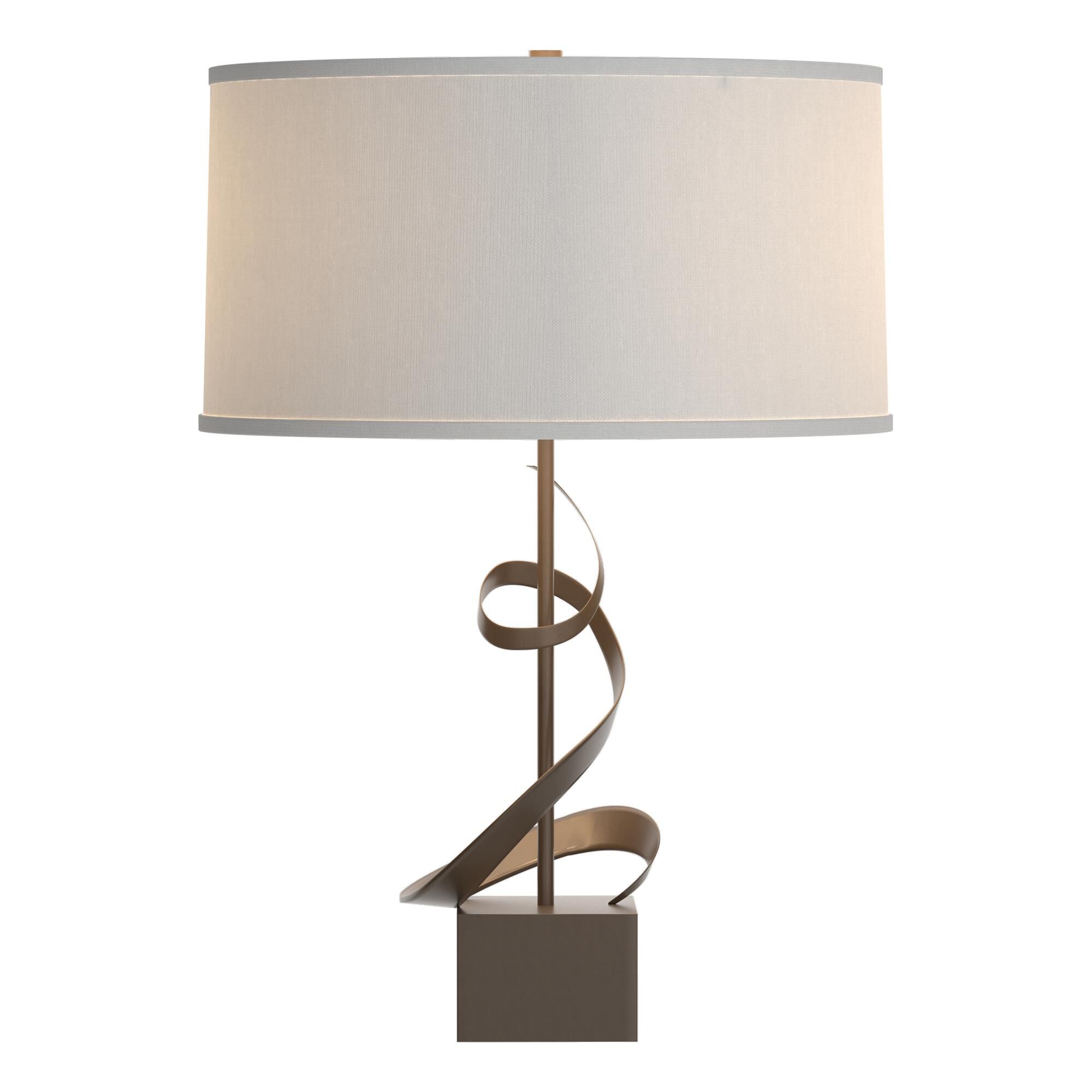 Shown in Bronze finish and Natural Anna shade