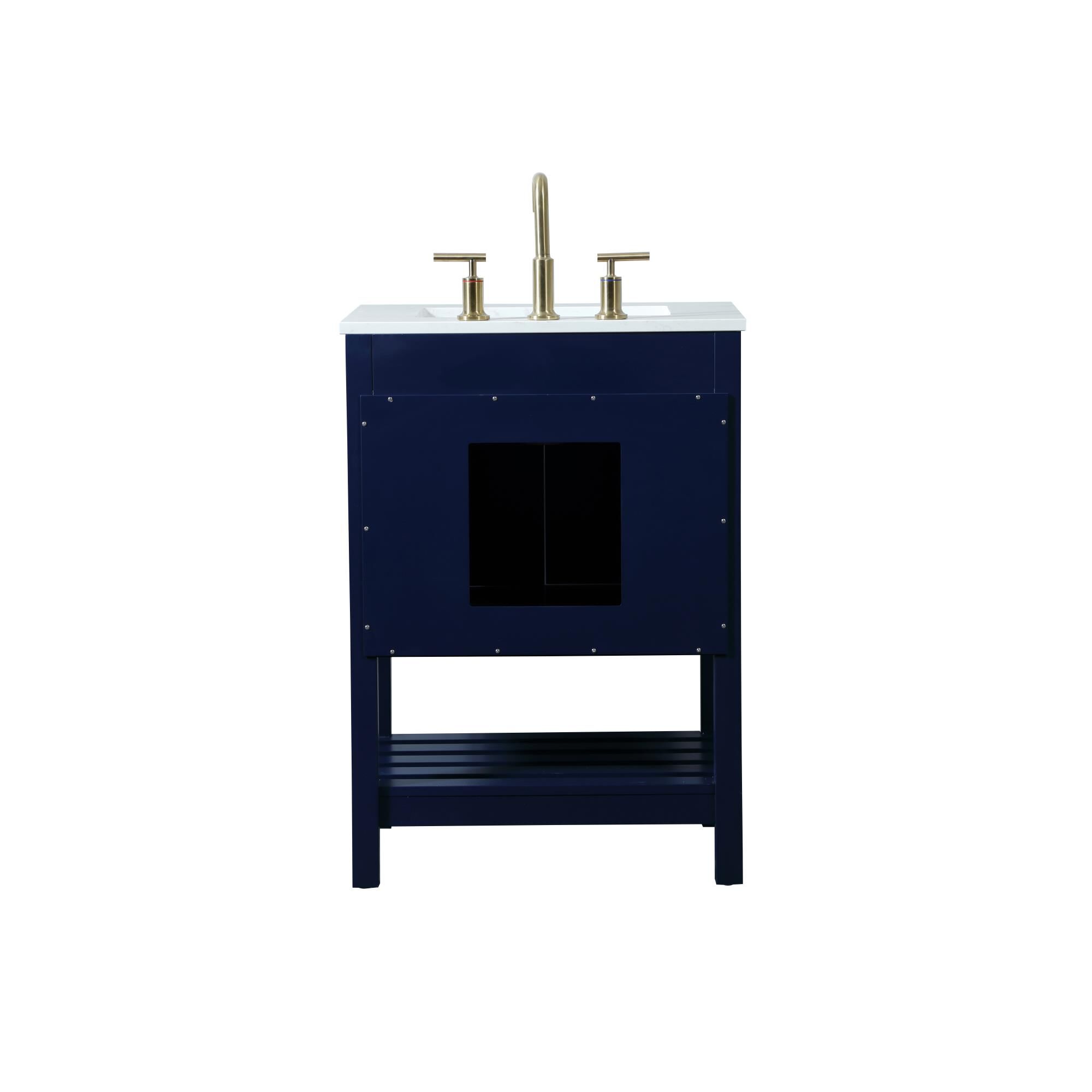 Shown in Blue finish