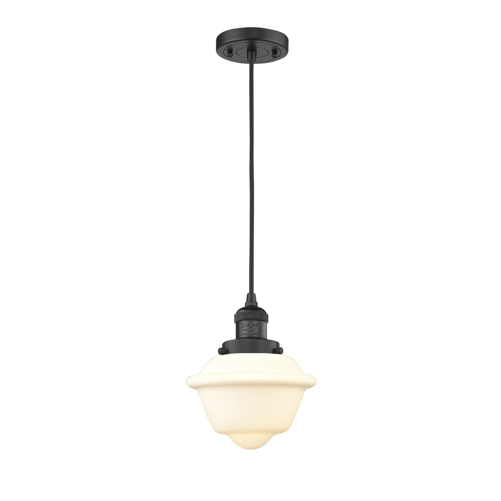 Shown in Matte Black finish and Matte White Cased glass
