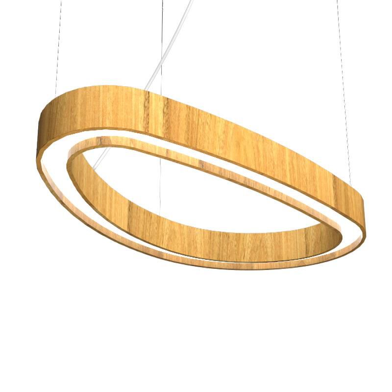 Organic Linear Suspension Light by Accord Lighting