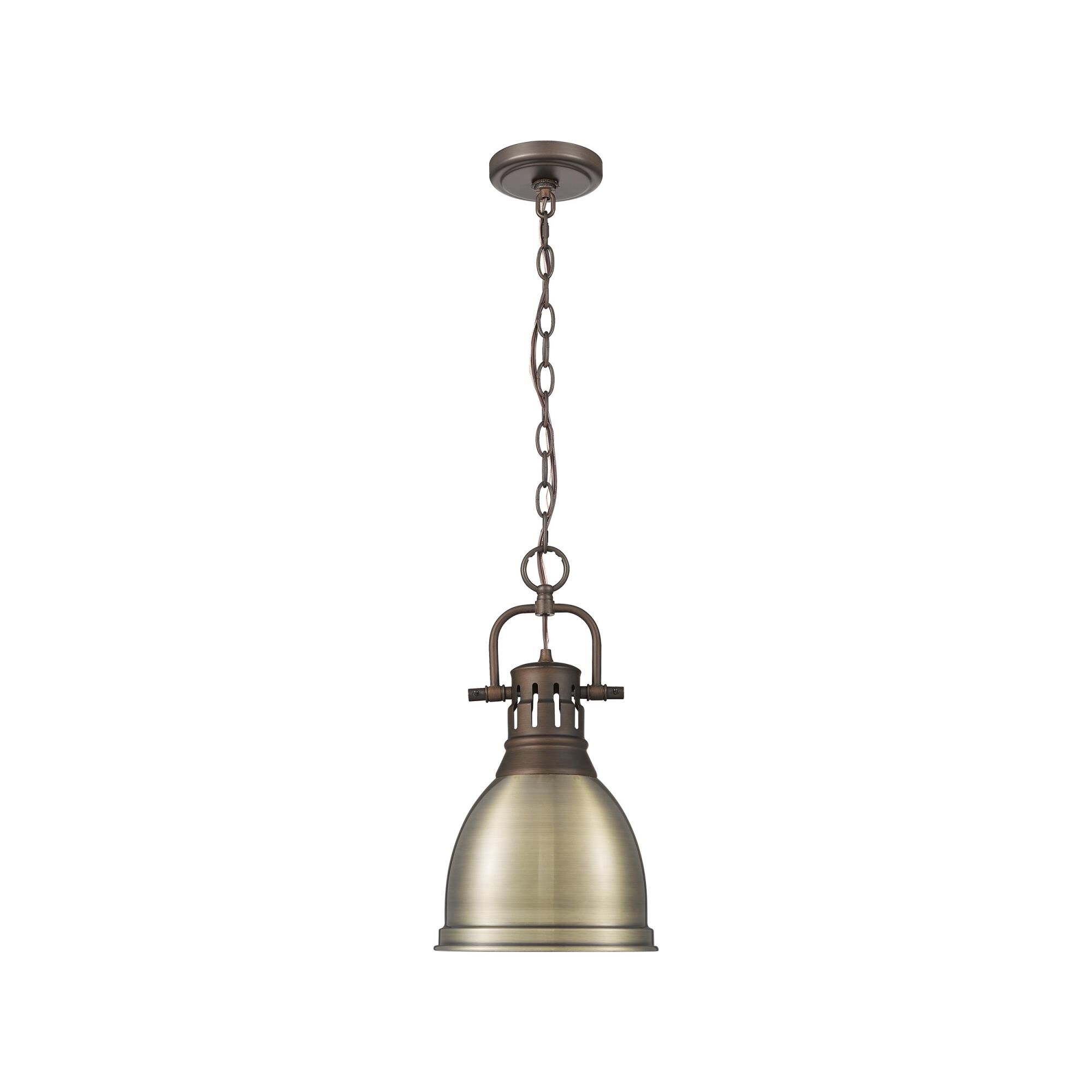 Duncan 9 Inch Mini Pendant by Golden Lighting