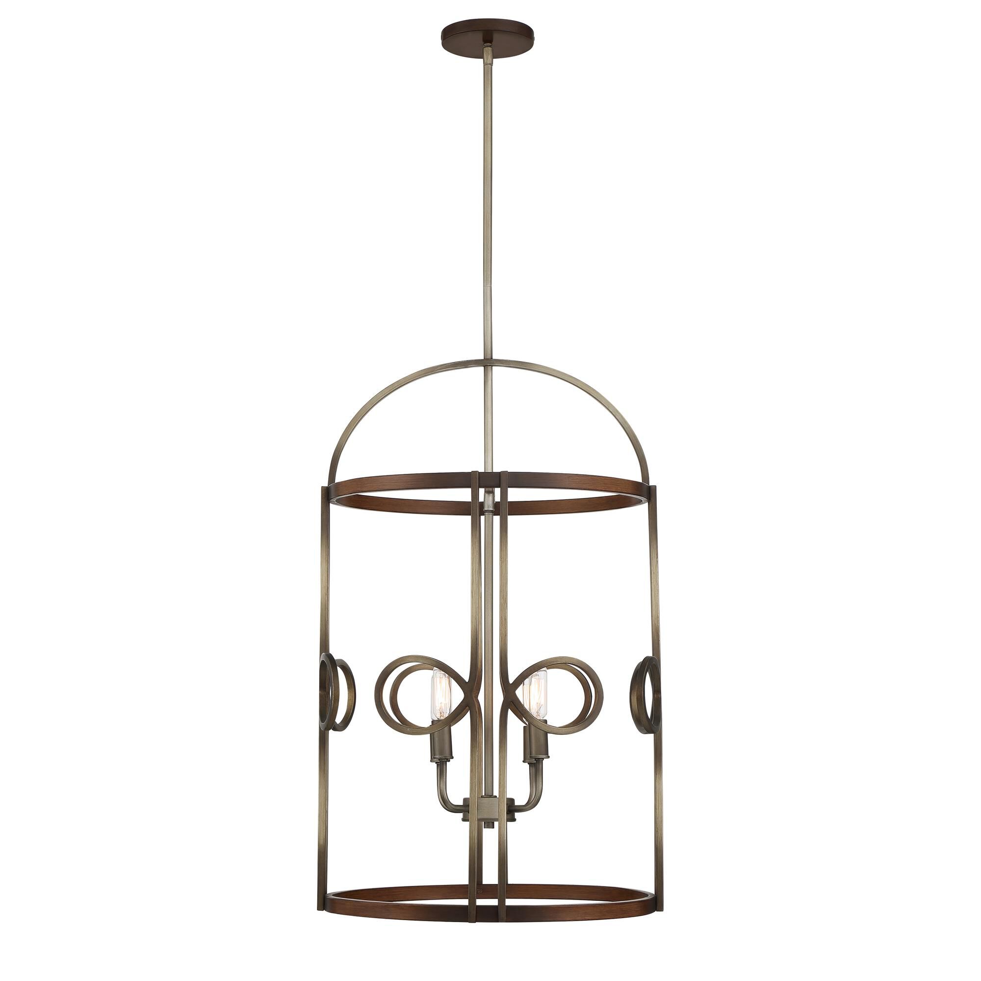 Shown in Aged Darkwood with Patina Silver finish