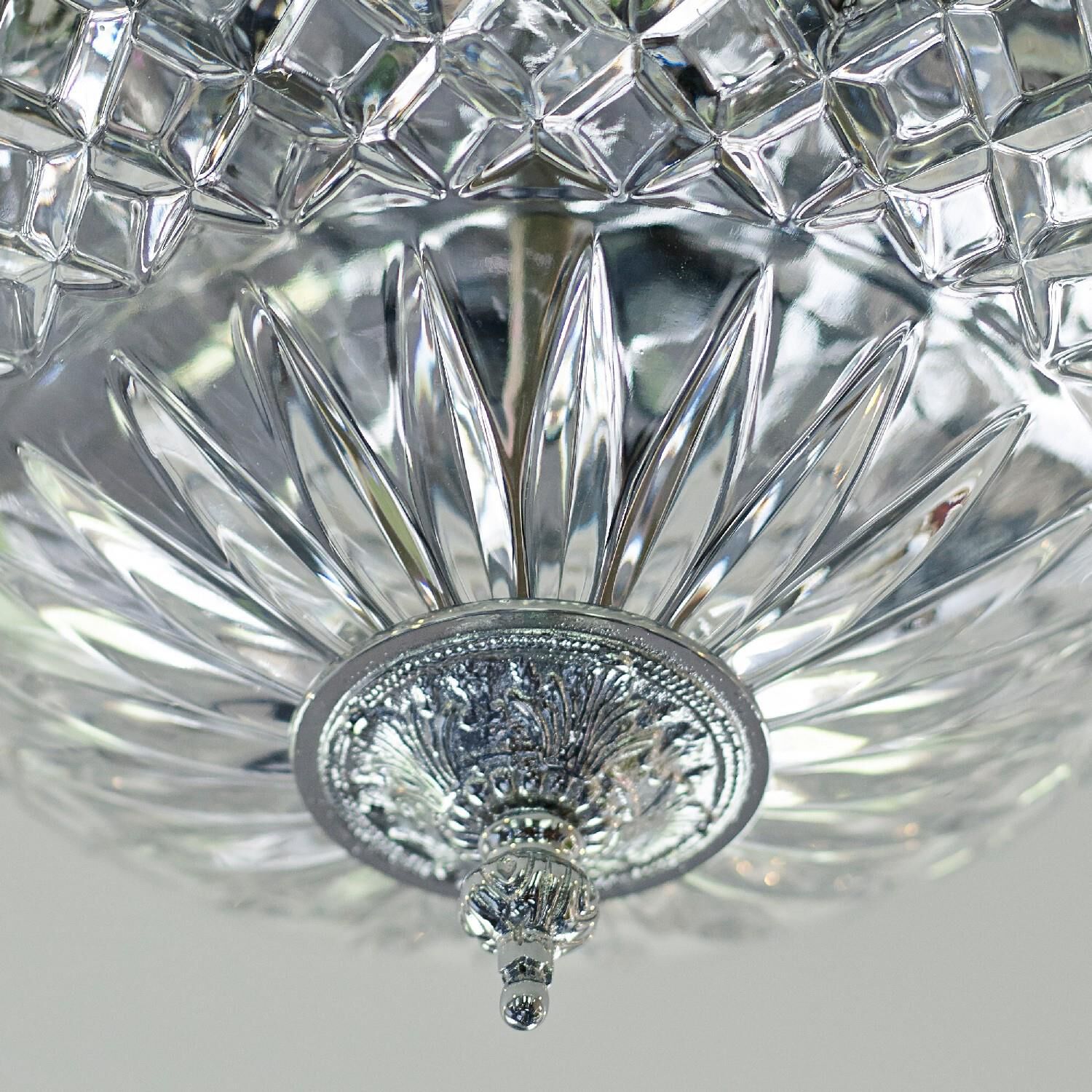 Ceiling Mount Semi Flush Mount by Crystorama