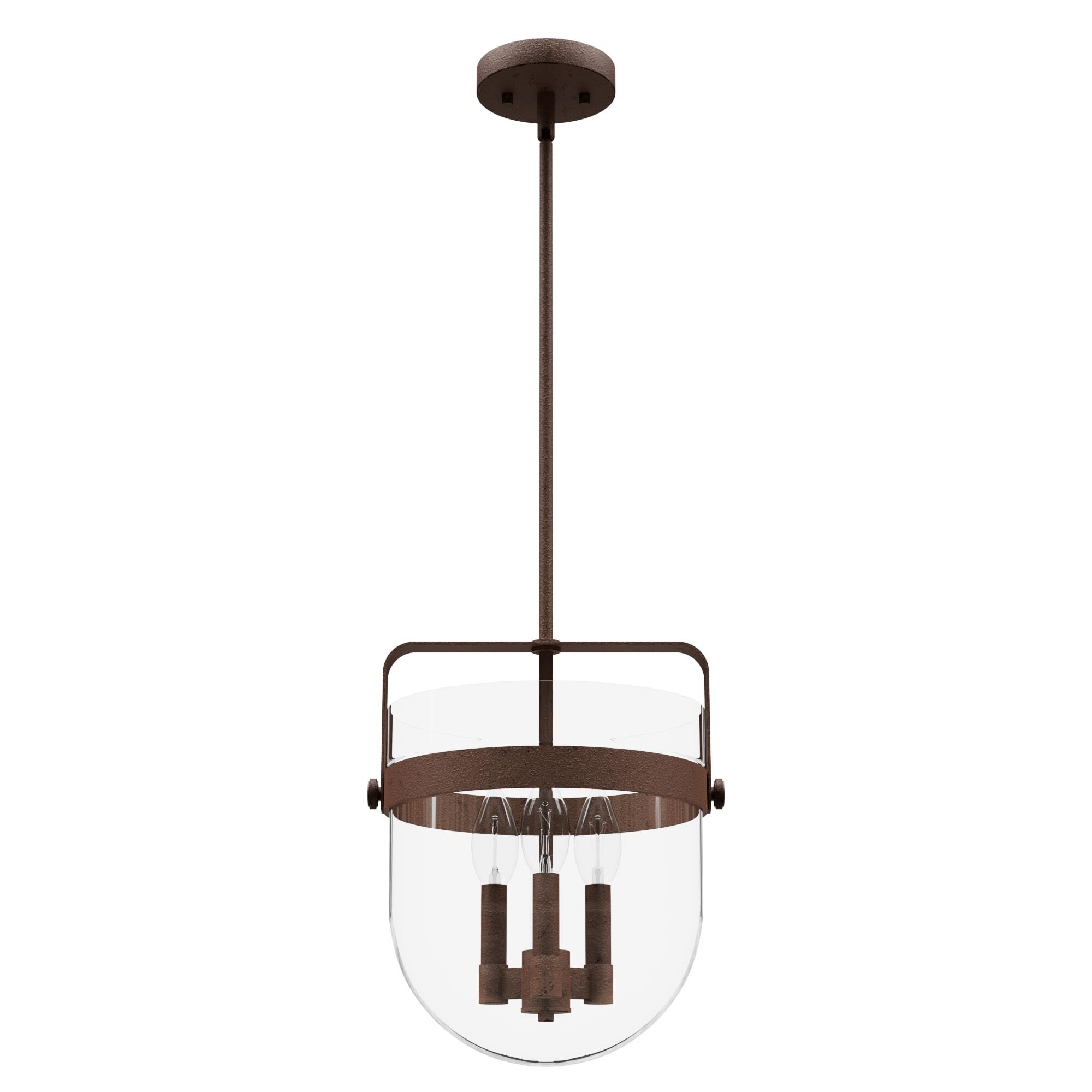 Shown in Textured Rust finish