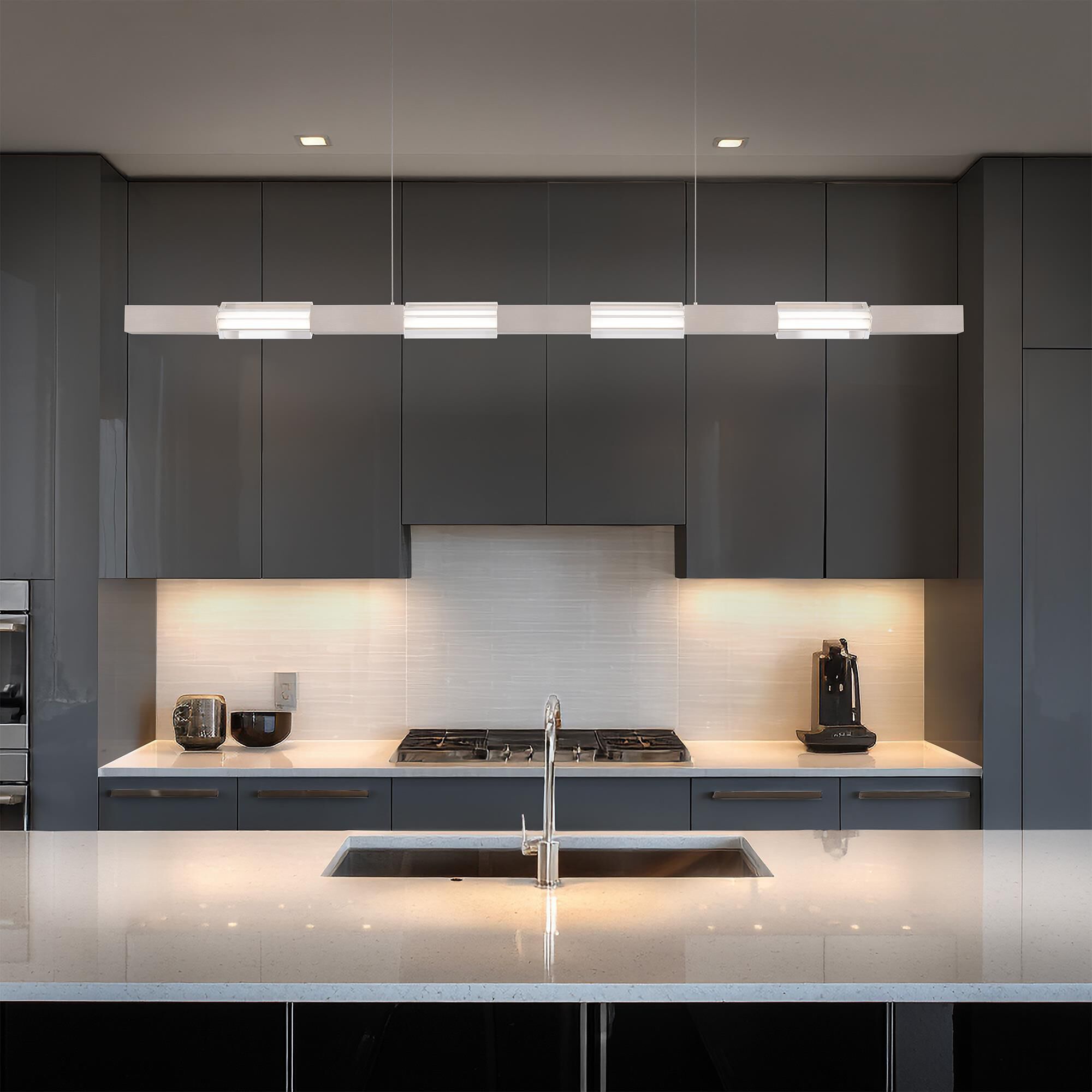 Shown in Brushed Nickel finish