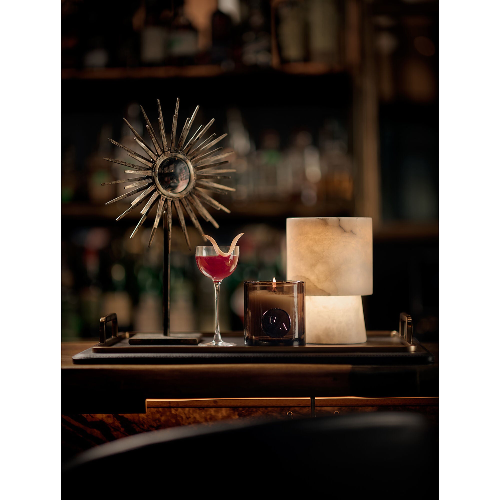 Monogram Candle Holder,
