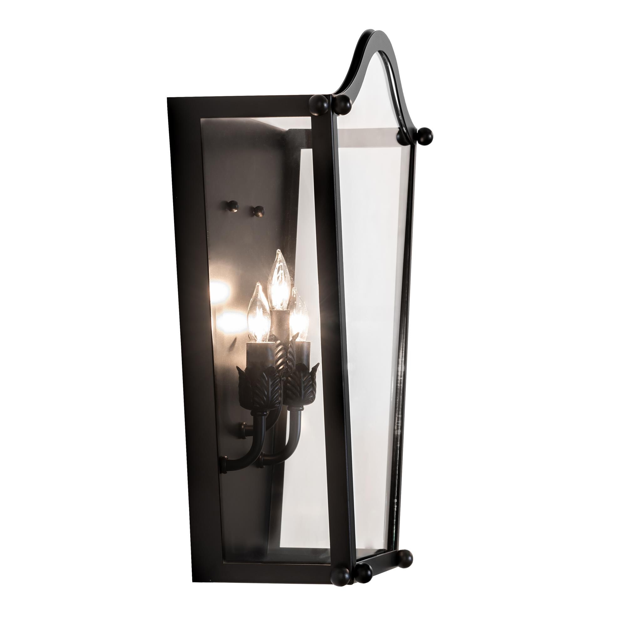Austin 17 Inch Tall 3 Light Outdoor Wall Light by Meyda Lighting