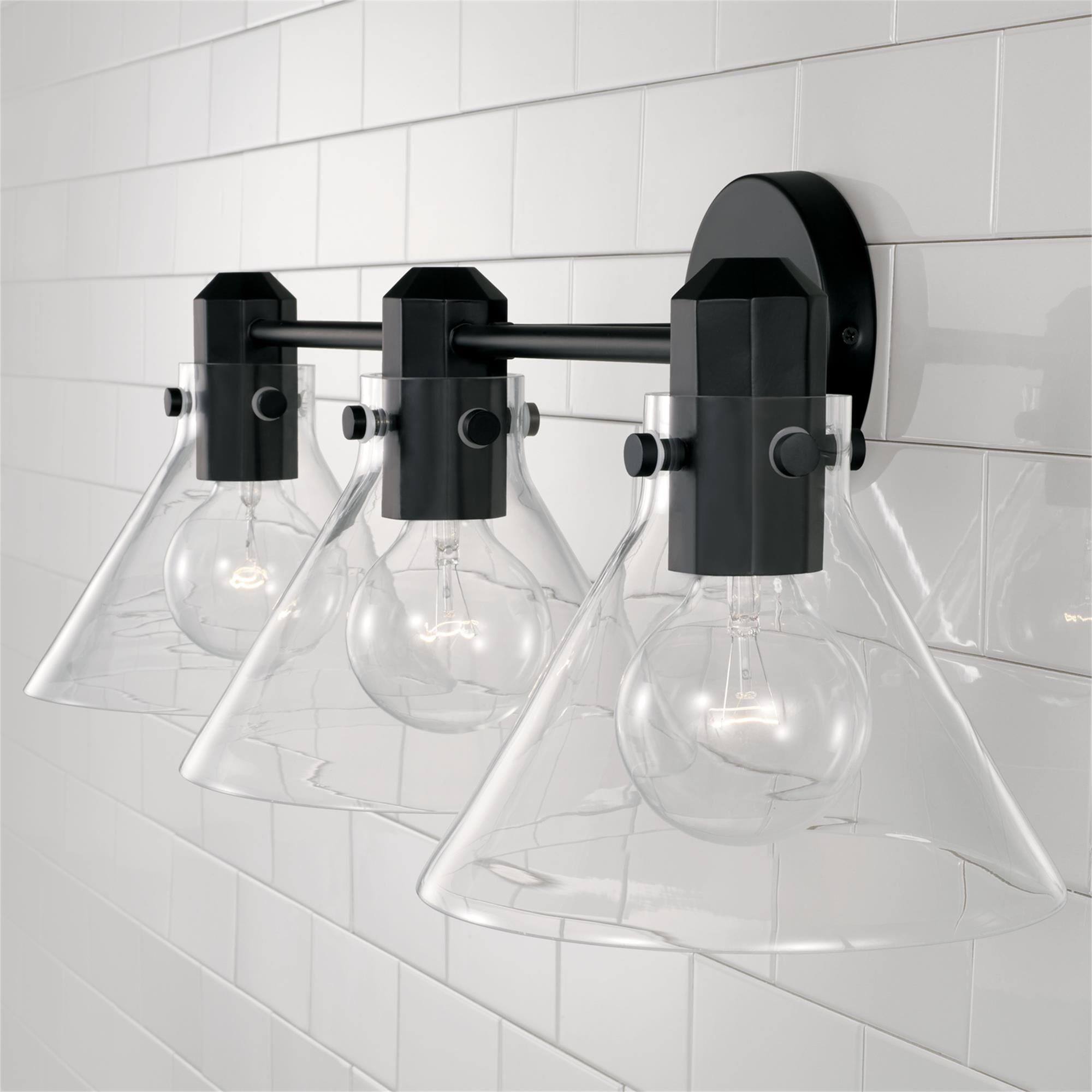 Greer 28 Inch 3 Light Bath Vanity Light by Capital Lighting Fixture Company
