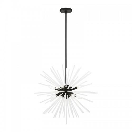 Shown in Black finish and Acid Etched Rods shade