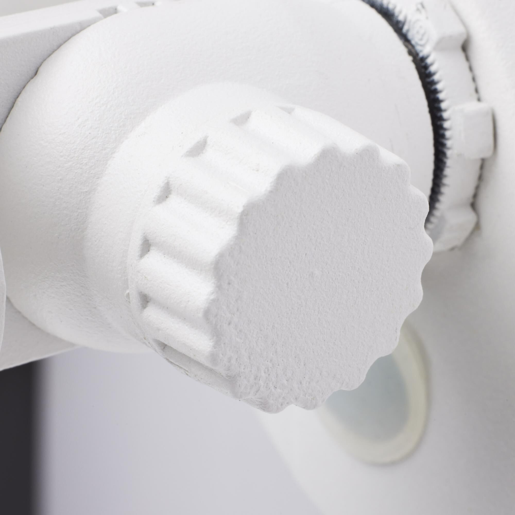 Shown in White finish