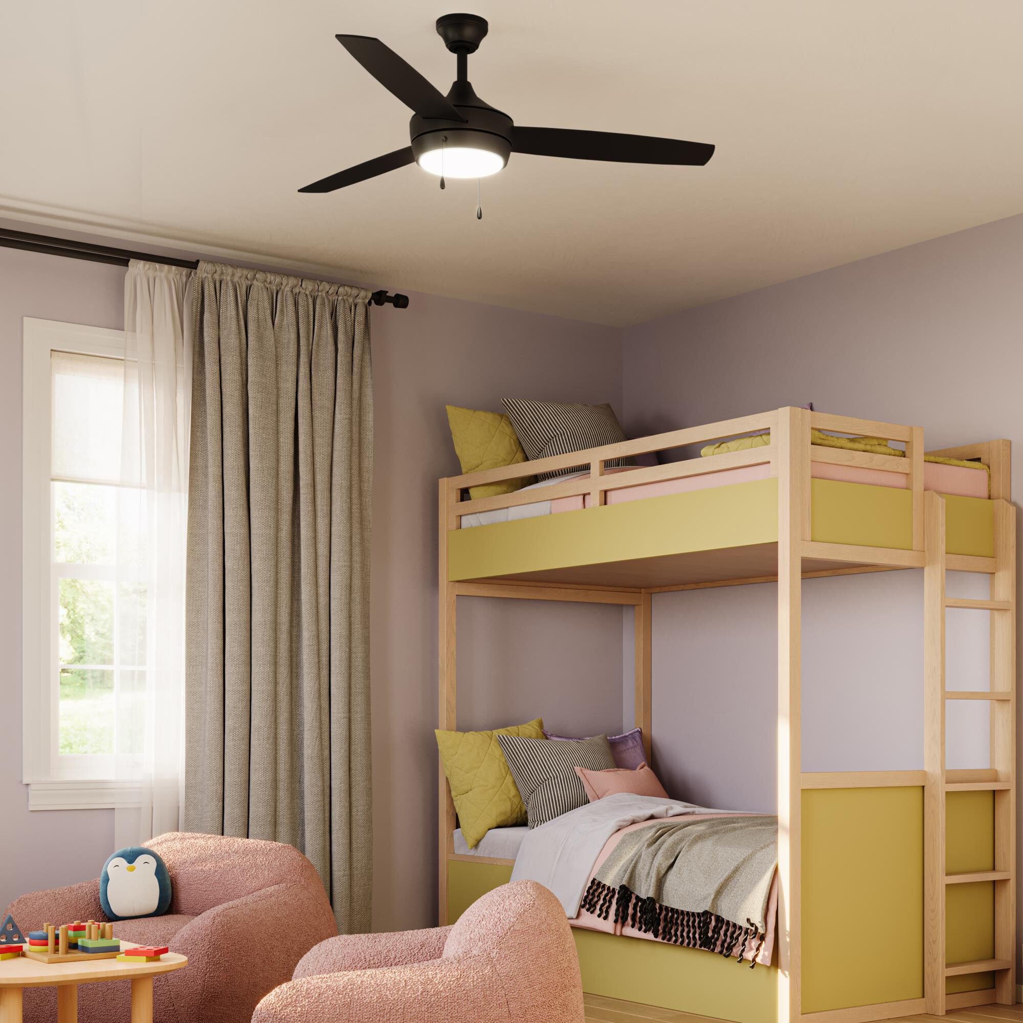 Nolyn 52 Inch Ceiling Fan with Light Kit by Progress Lighting