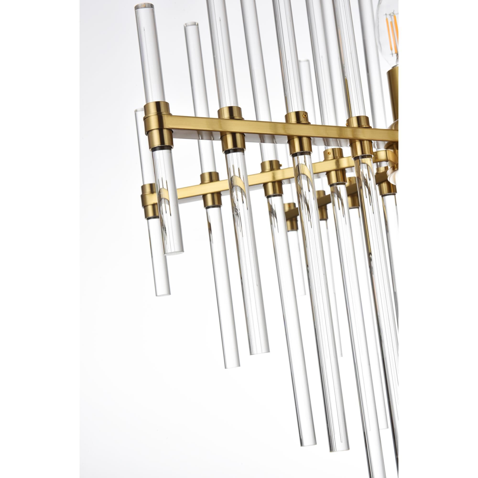 Sienna 23 Inch 6 Light Chandelier by Elegant Lighting