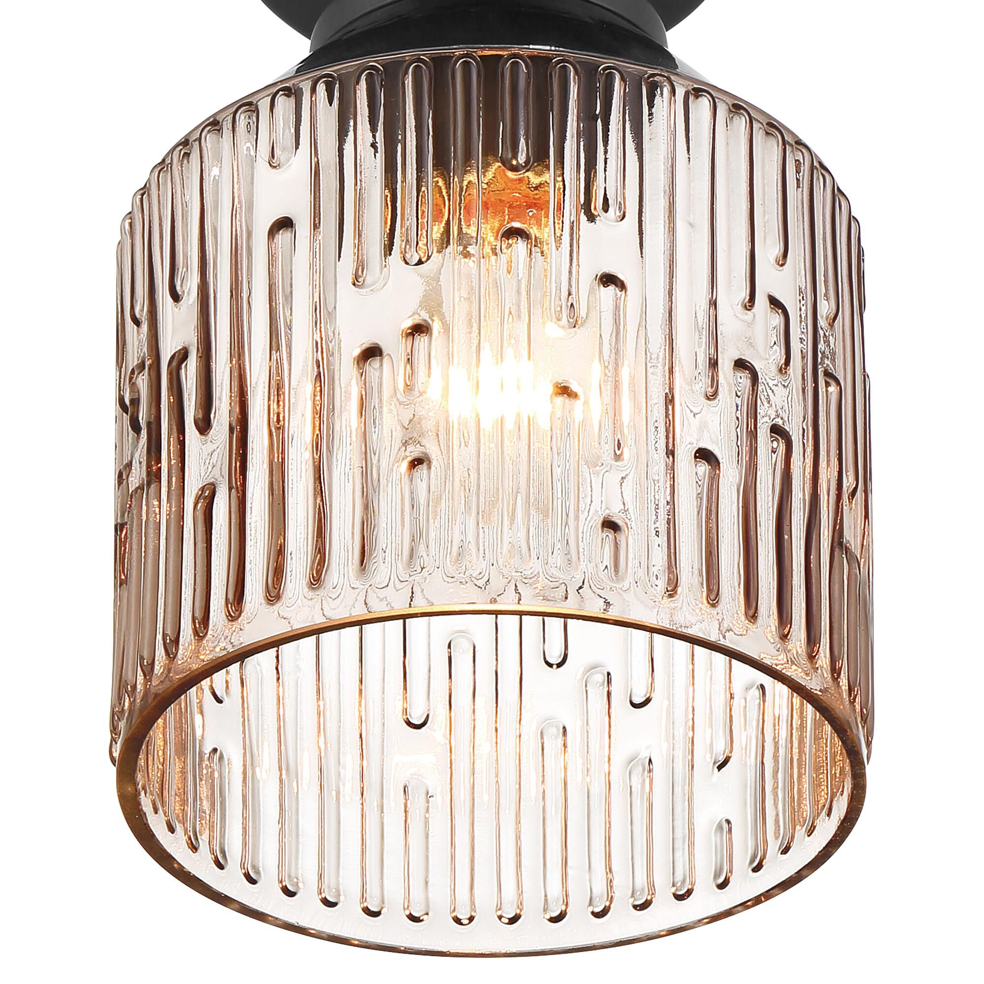 Ele 7 Inch 1 Light Semi Flush Mount by Designers Fountain