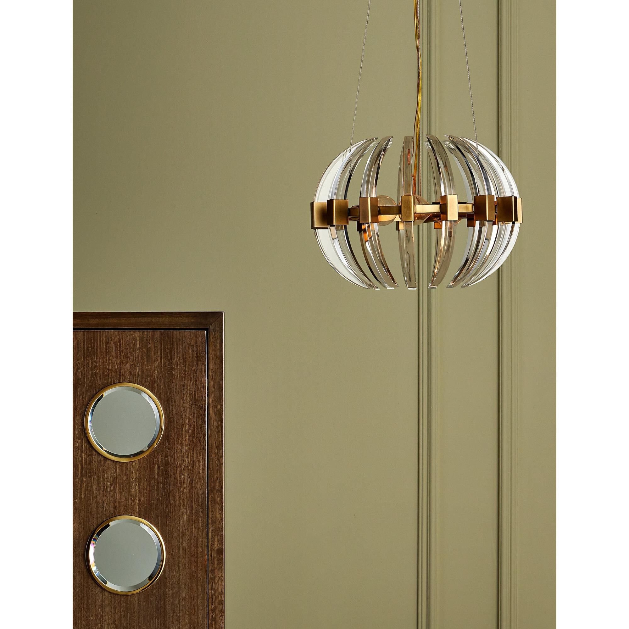 Coquette 14 Inch Mini Chandelier by Currey and Company