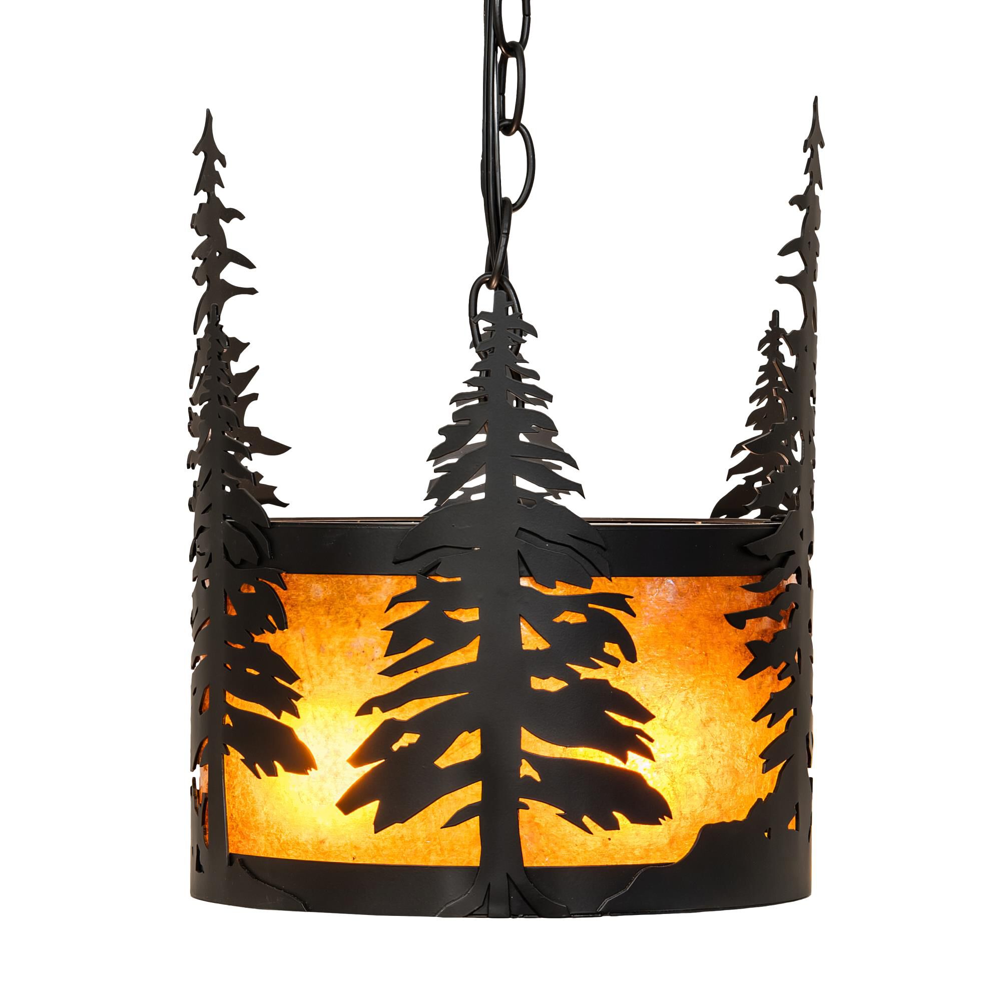 Tall Pines 10 Inch Mini Pendant by Meyda Lighting