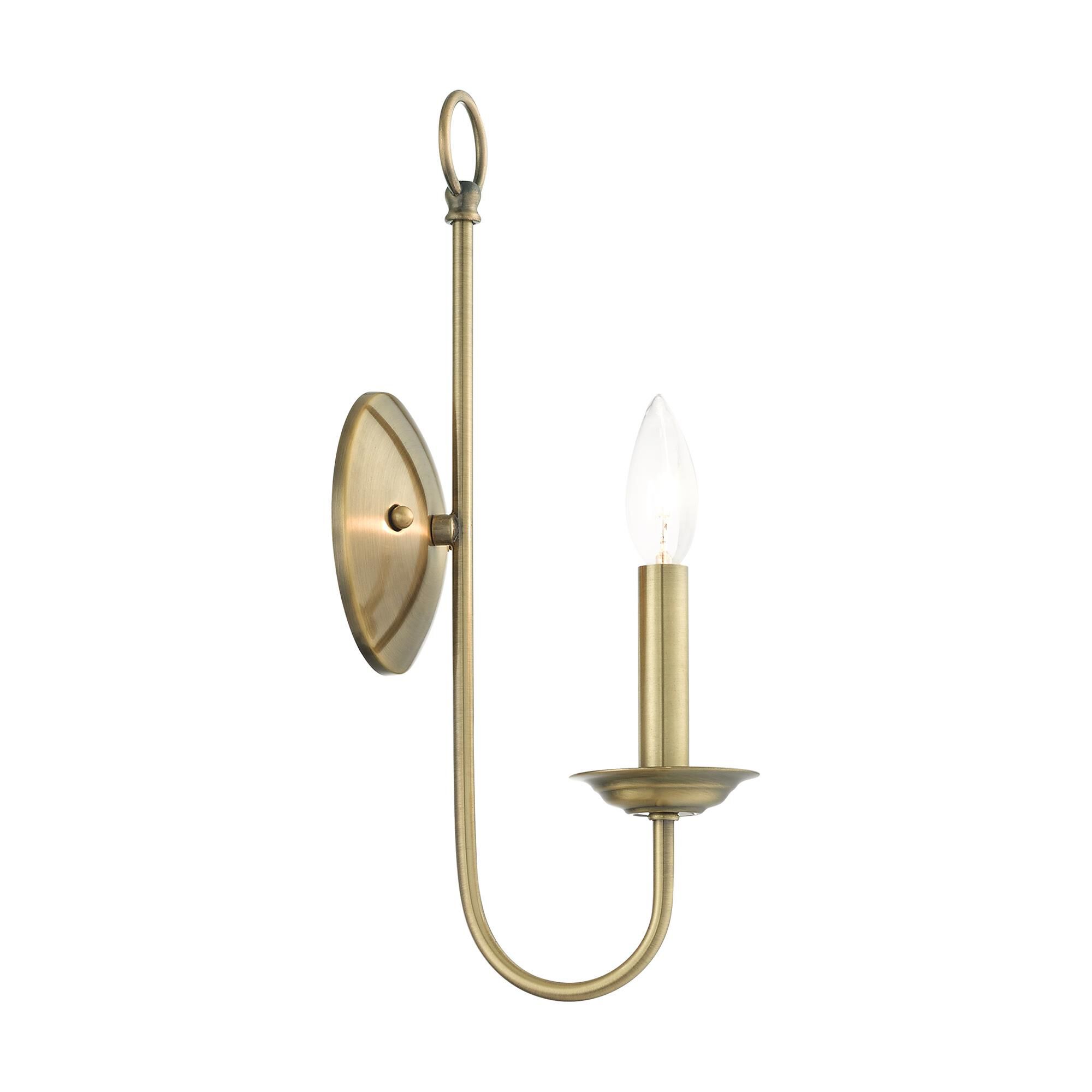 Shown in Antique Brass finish