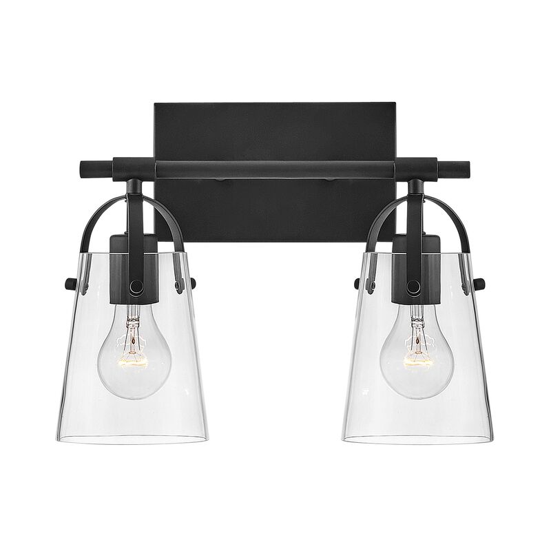 Foster 14 Inch 2 Light Bath Vanity Light by Hinkley