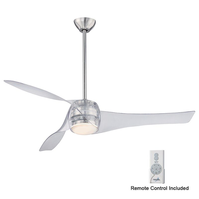 Artemis Led 58 Inch Ceiling Fan with Light Kit by Minka Aire