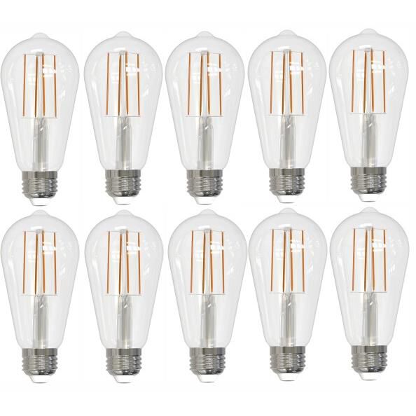 Dimmable 7 Watt 3000K ST18 LED Light Bulb,