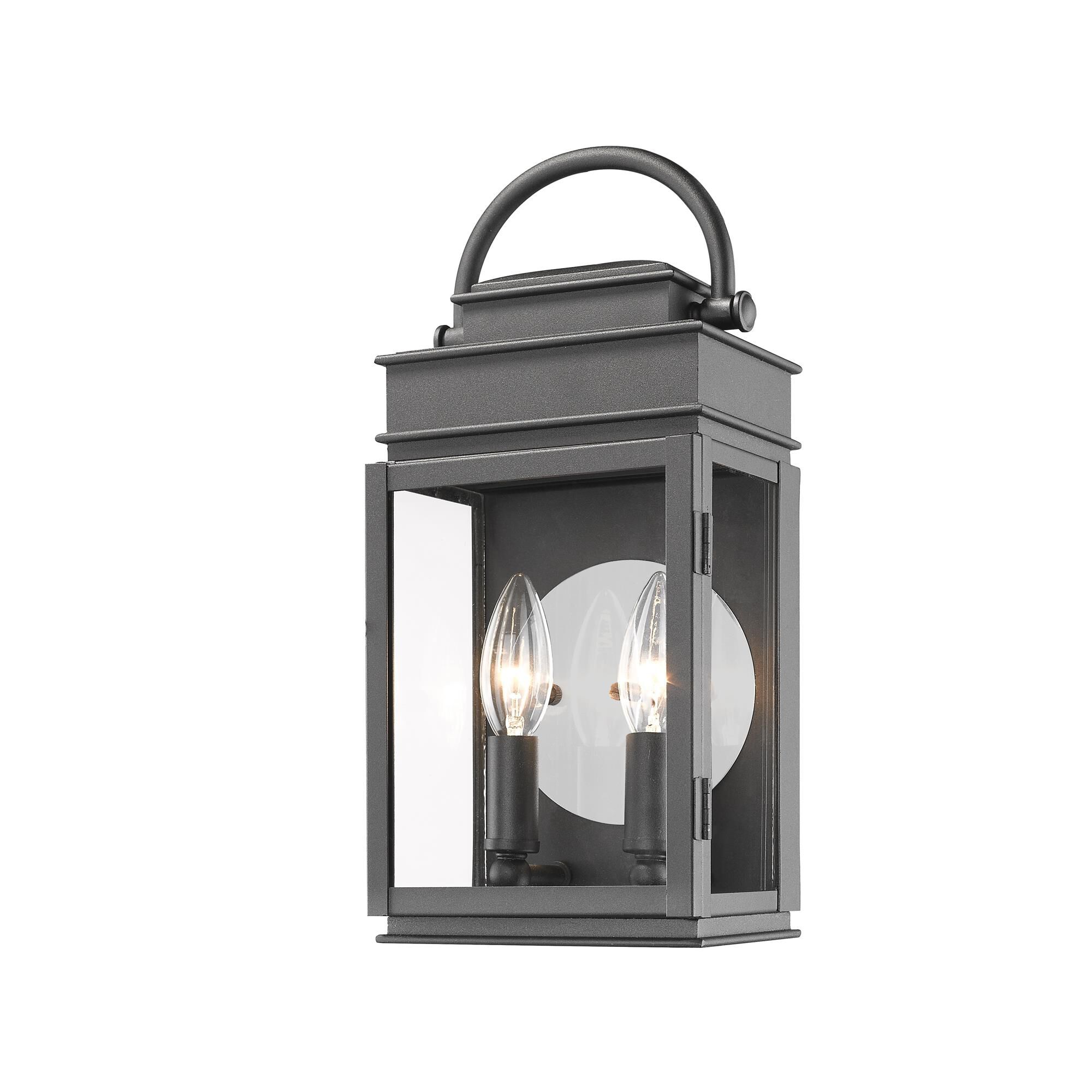 Fulton 12 Inch Tall 2 Light Outdoor Wall Light by Artcraft