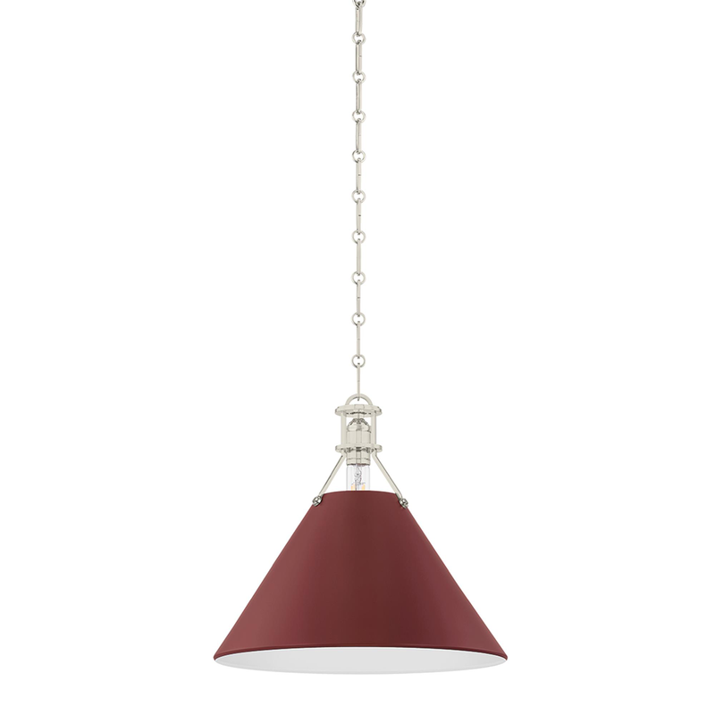 Painted No. 2 16 Inch Pendant Light by Hudson Valley Lighting