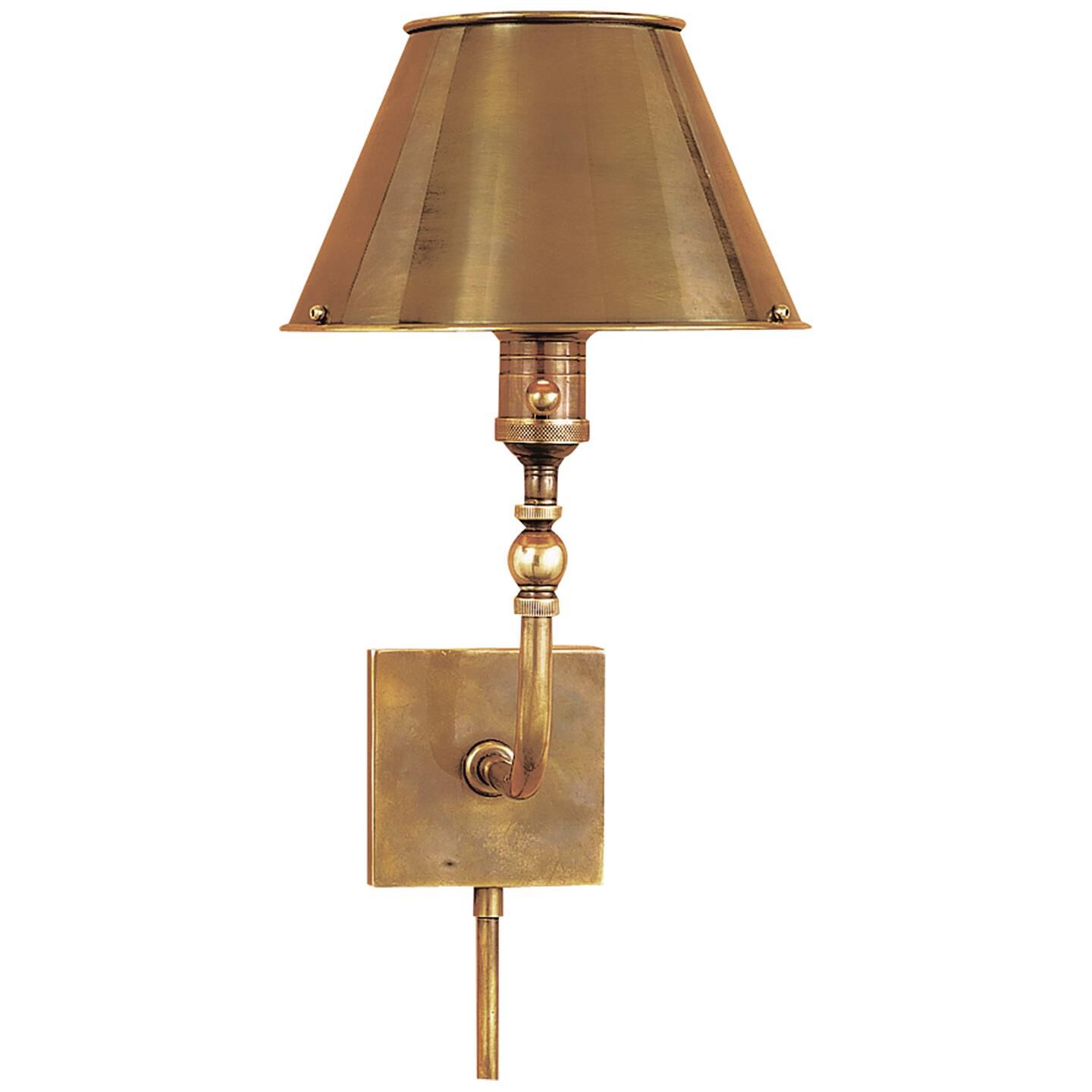 Swivel Head Wall Swing Lamp by Visual Comfort Signature Collection