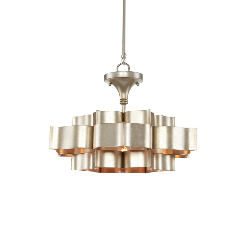 Grand Lotus 20 Inch Pendant Light by Currey & Company