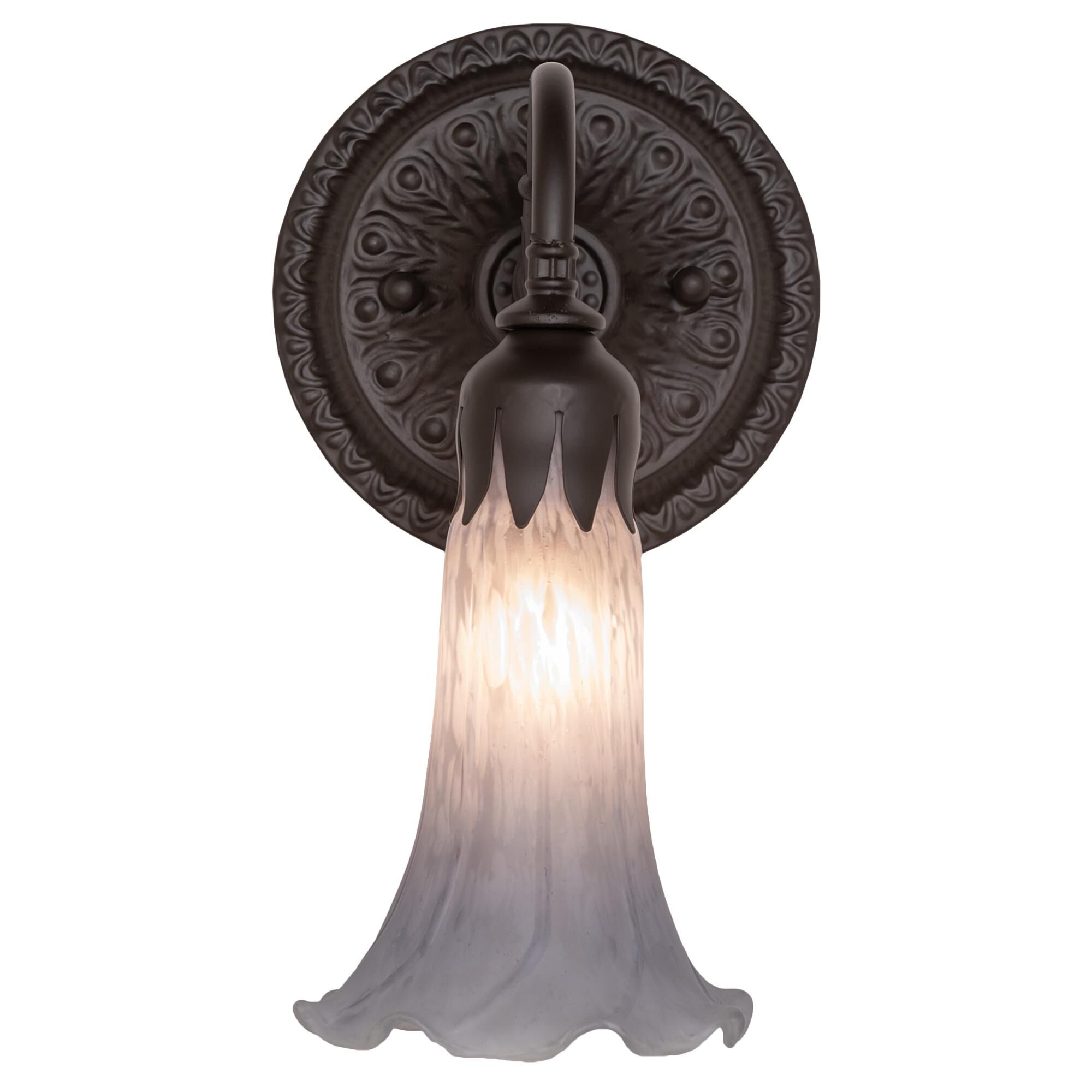 Meyda Lighting Gray 10 Inch Wall Sconce