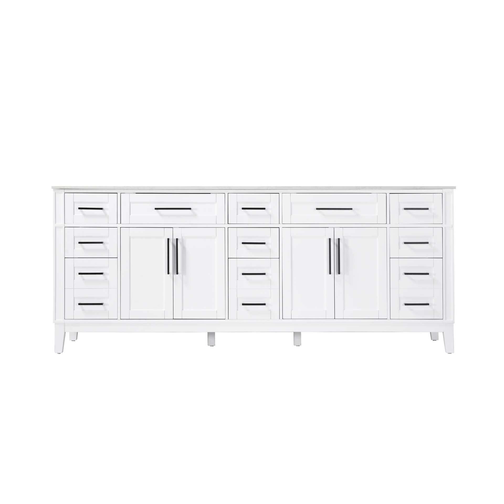 Shown in White finish