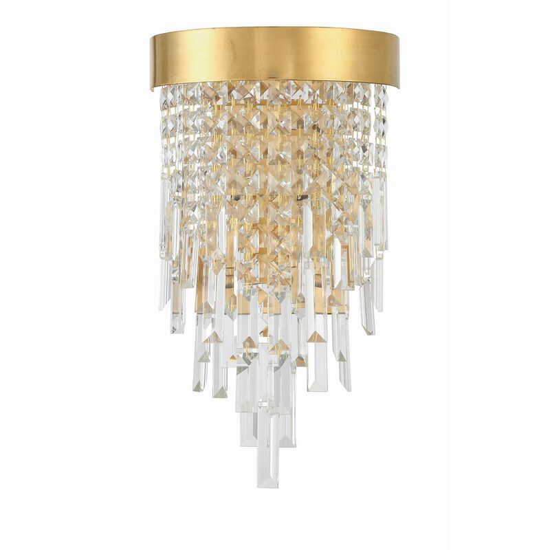 Winfield Medium 2 Light Wall Sconce by Crystorama
