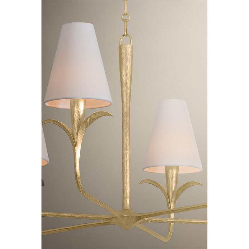Quill 40 Inch Chandelier by Troy Lighting