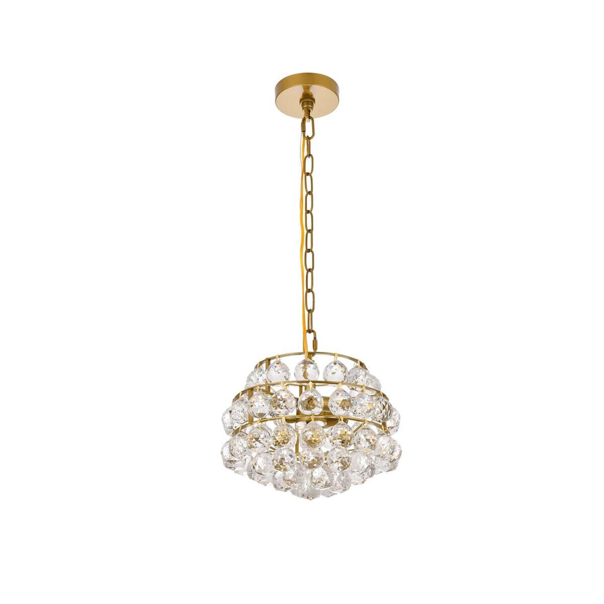 Savannah 12 Inch Mini Pendant by Elegant Lighting