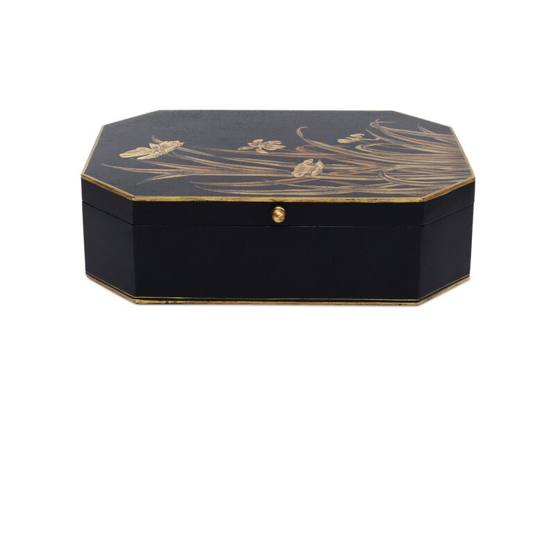 Glasshouse Tole Accent Box by Currey & Company