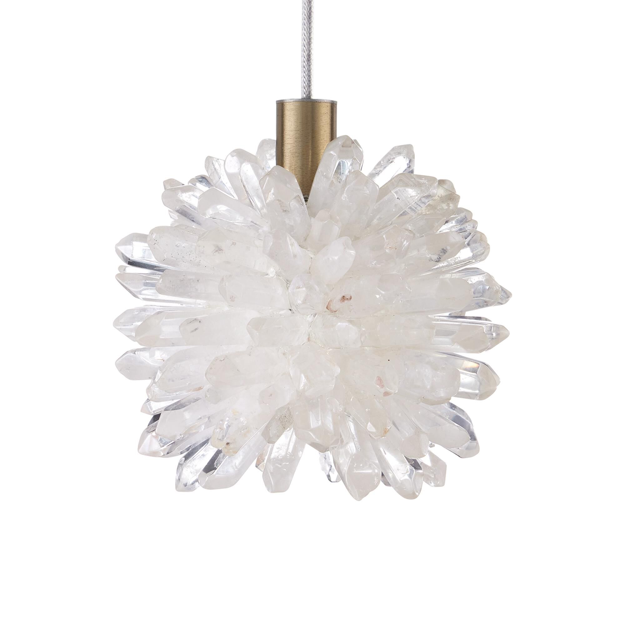 Purity 6 Inch Mini Pendant by Currey and Company