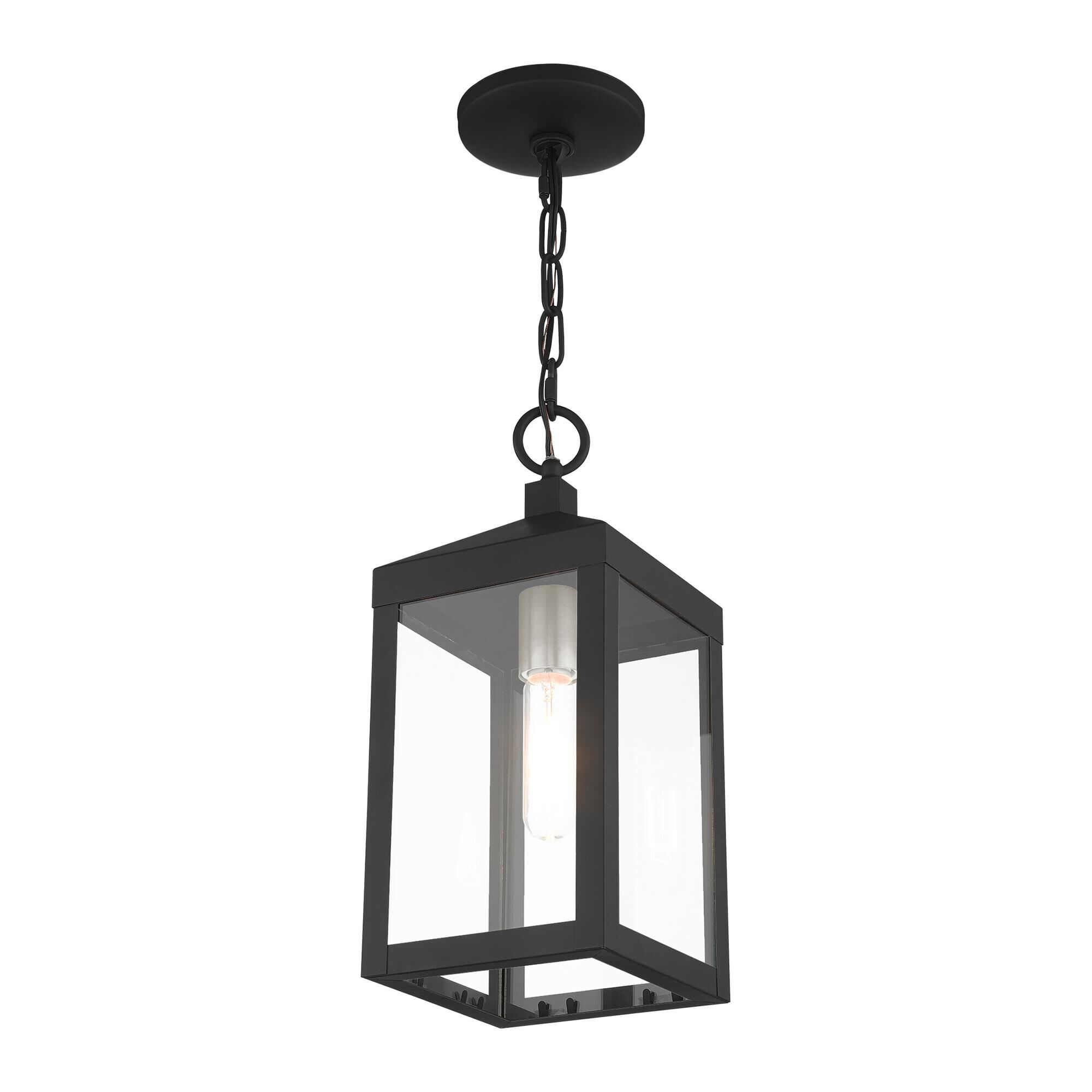 Livex Lighting Nyack 14 Inch Tall Outdoor Hanging Lantern