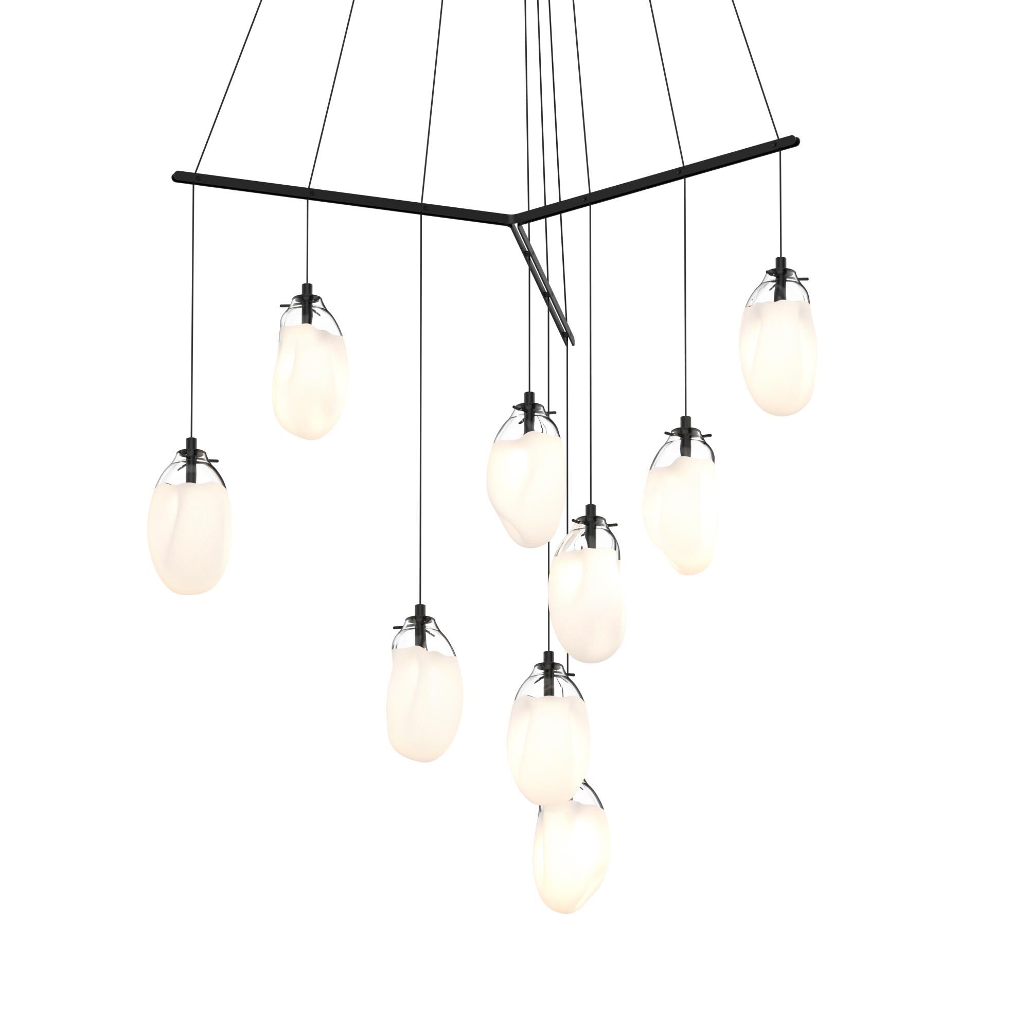 Liquid 51 Inch 9 Light LED Multi Light Pendant by SONNEMAN