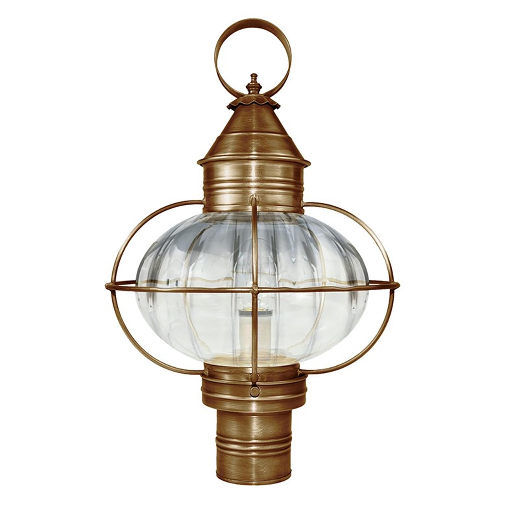 Onion 20 Inch 1 Light Outdoor Post Lamp,