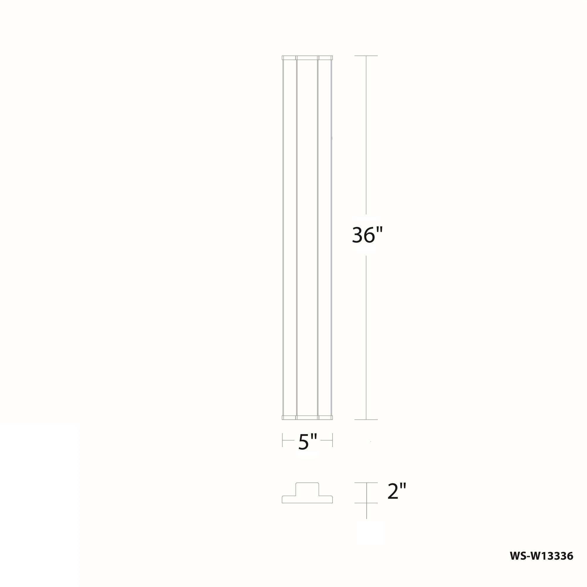 Shown in Black finish