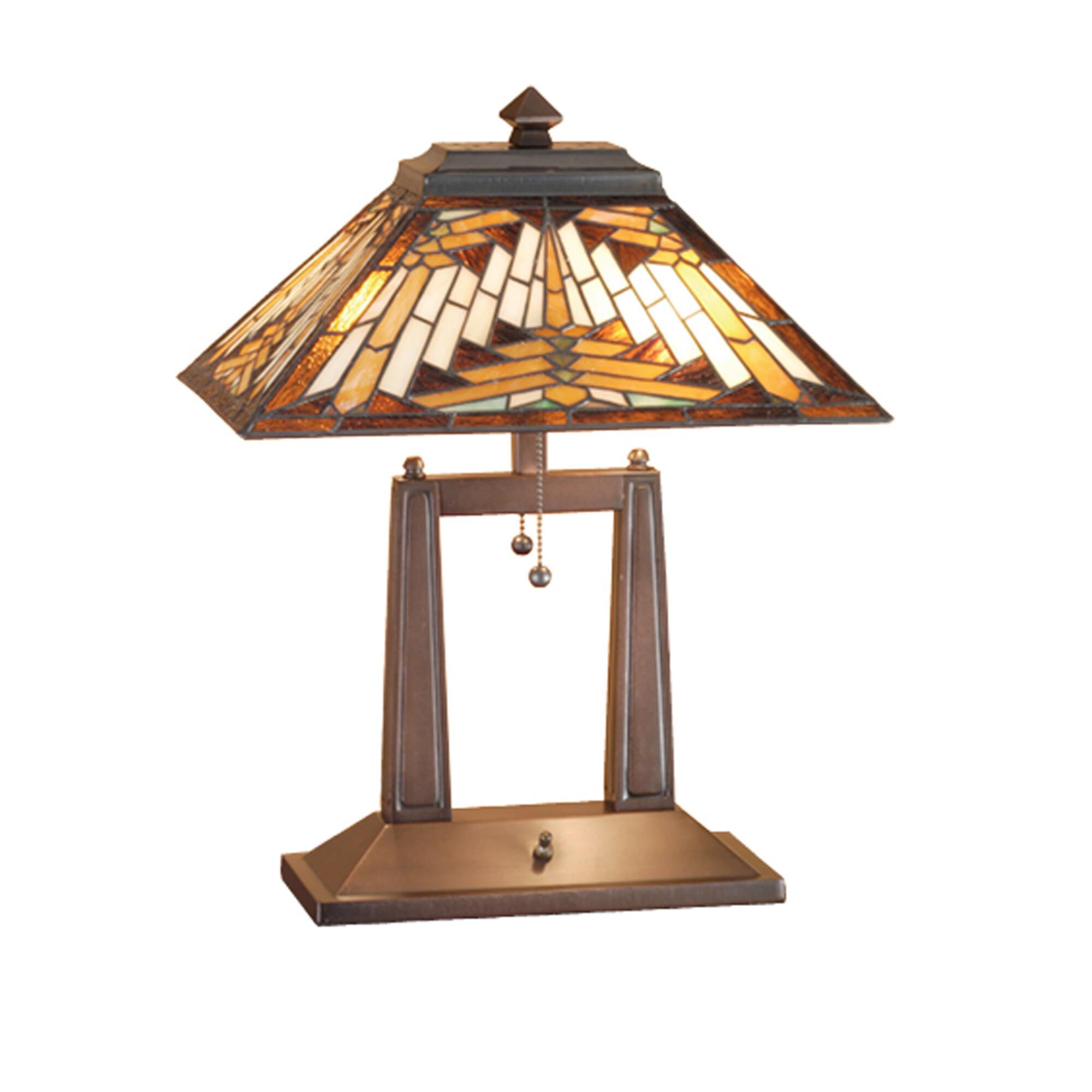 Nuevo Mission 20 Inch Desk Lamp by Meyda Lighting