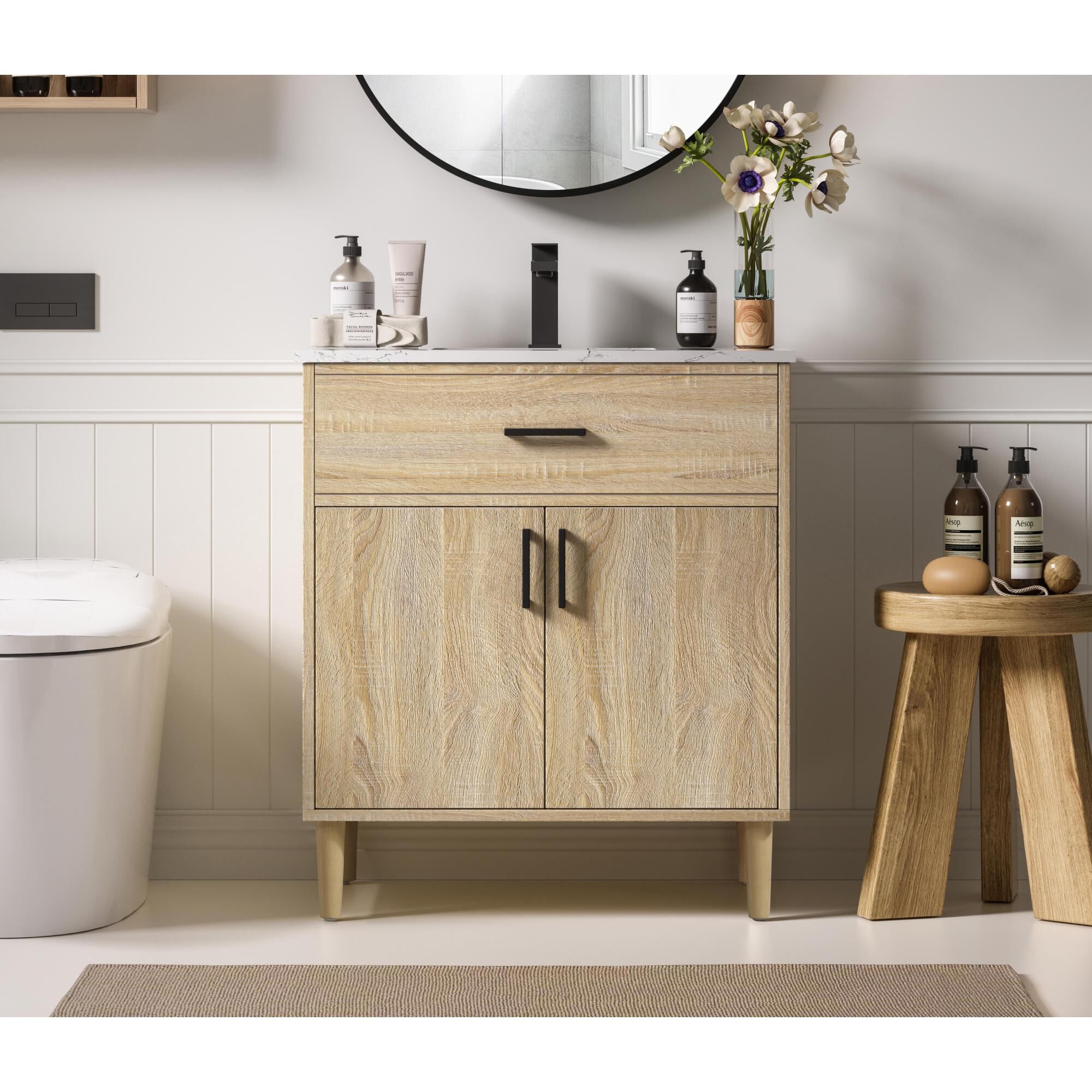 Shown in Mango Wood finish