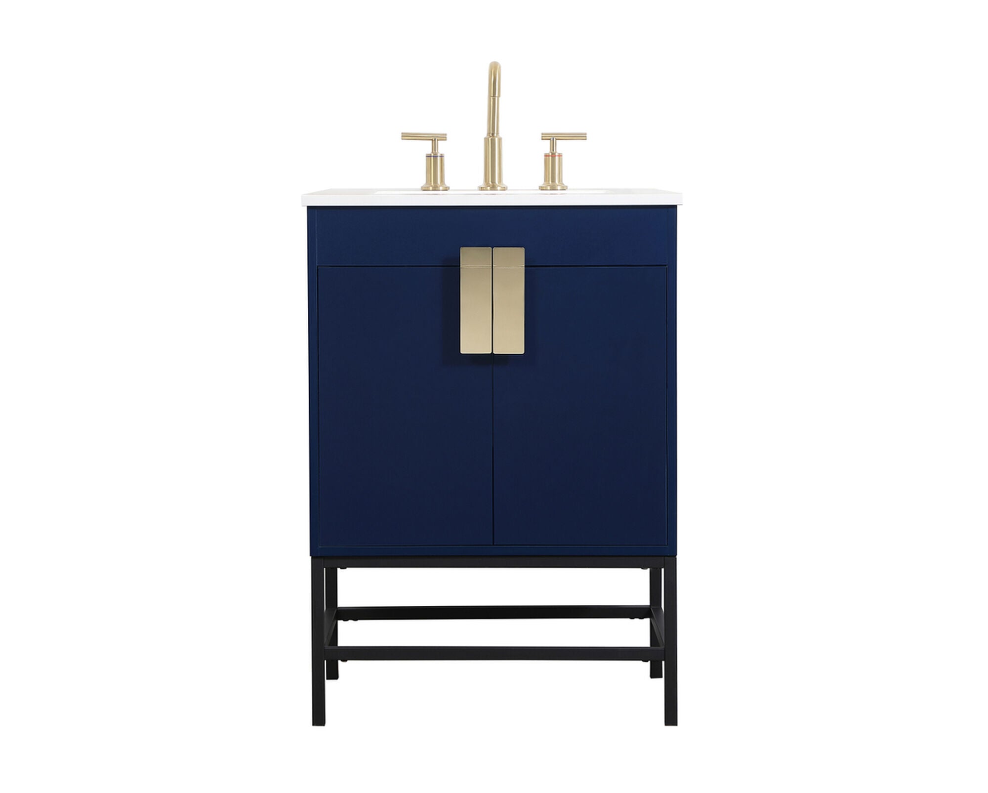 Shown in Blue finish