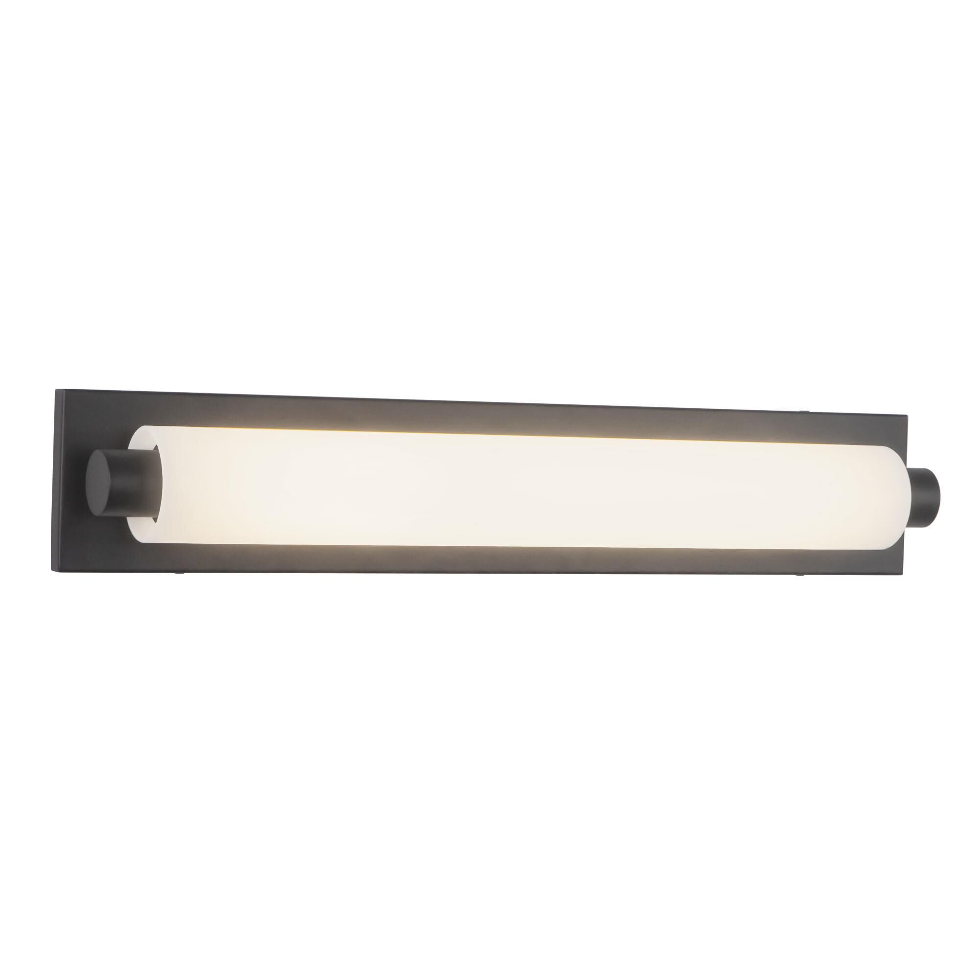 Shown in Black finish and Matte Opal glass