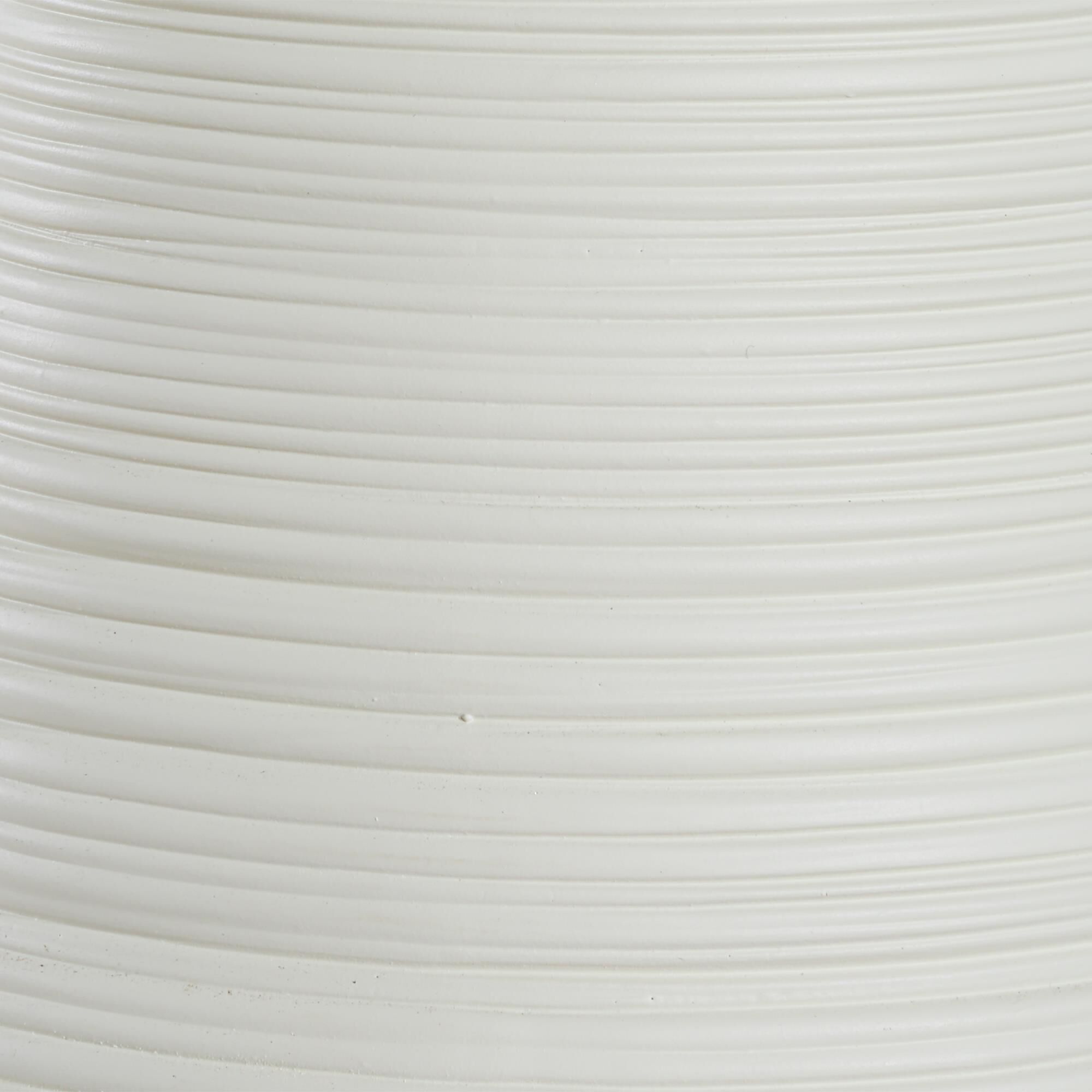 Shown in White finish and Round Drum Hardback shade