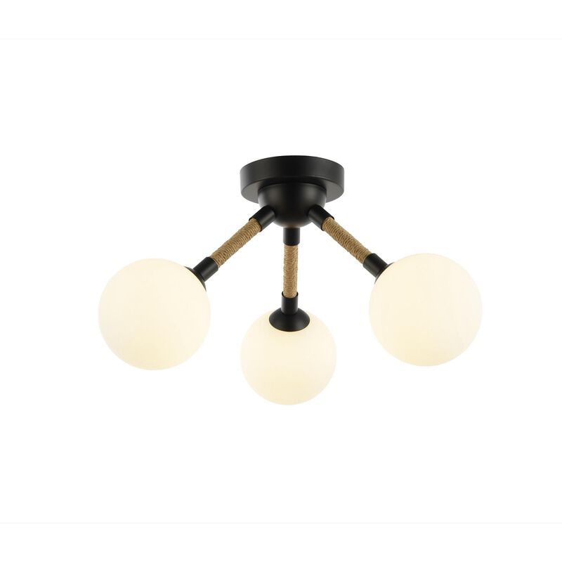 Capilano 18 Inch Semi Flush Mount by Artcraft