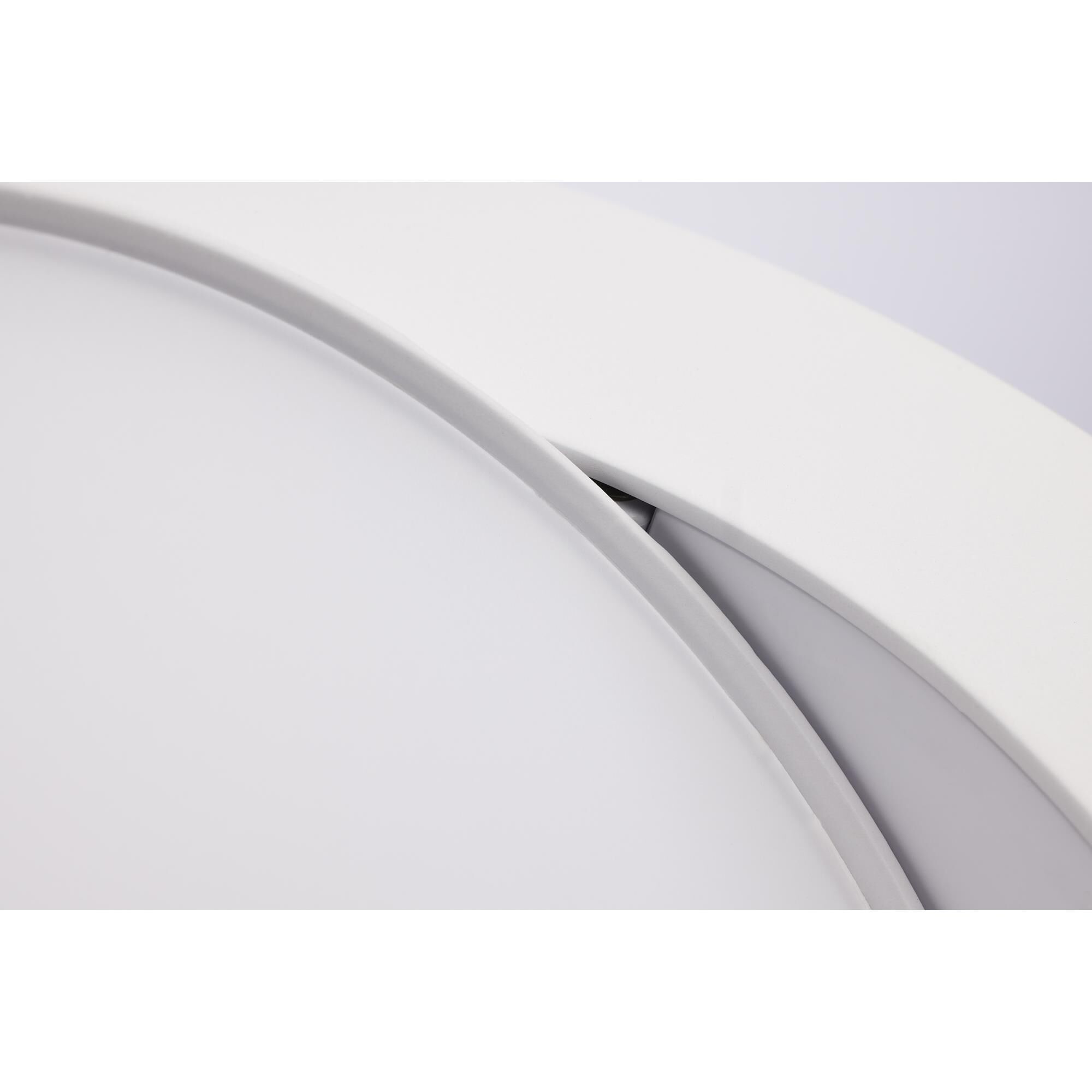 Shown in White finish