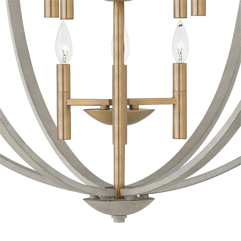 Euclid 36 Inch Chandelier by Hinkley