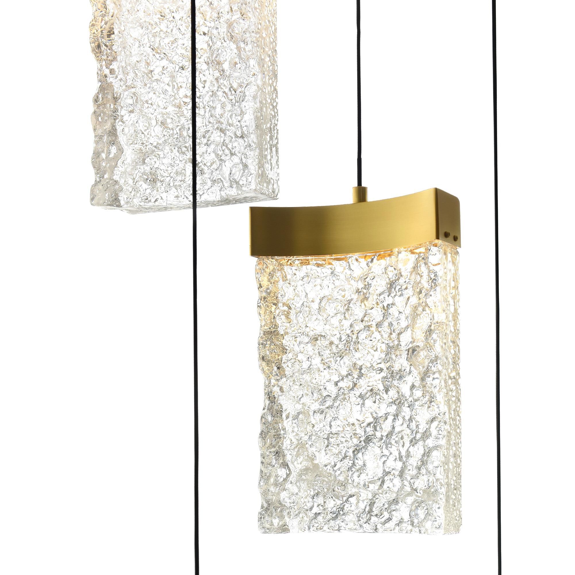 Lava Linear Suspension Light by CWI Lighting