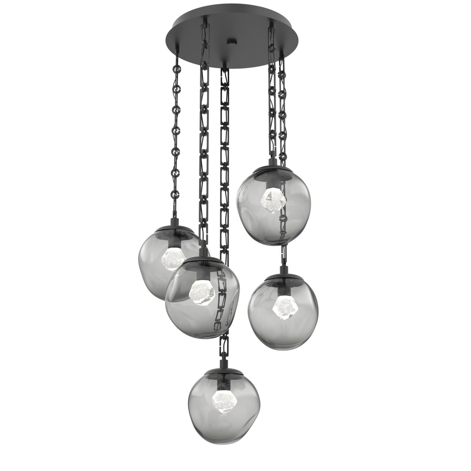 Levi Wilson Aster Led 24 Inch Multi Light Pendant by Hammerton Studio