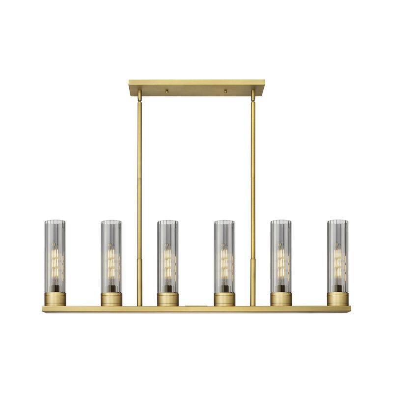 Bruno Marashlian Empire 44 Inch 6 Light Linear Suspension Light by Innovations Lighting